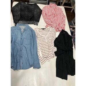 Clothing Bundle: Veronica Beard, Hollister, Minnie Rose, BeachLunchLounge Size S